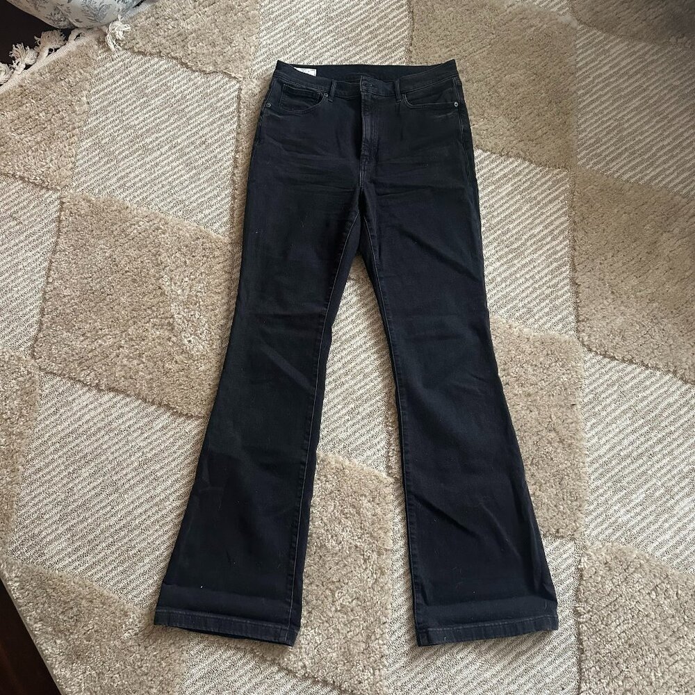 High Rise '70s Flare Jeans with Washwell 32 Tall/ 14T